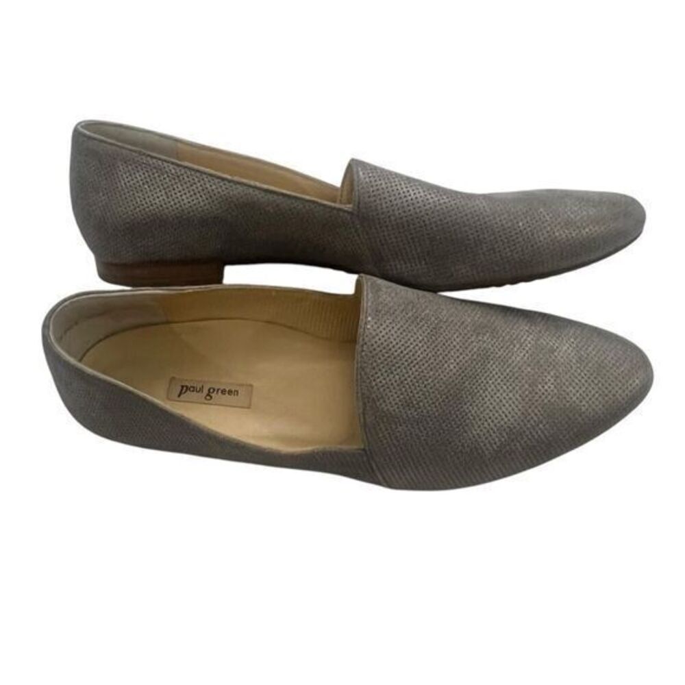 Paul Green Perforated Leather Loafers